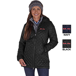 WOMEN'S LITHIUM QUILTED HOODED PARKA